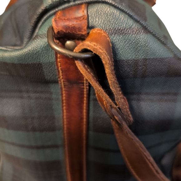 Vintage Polo Ralph Lauren Boston Bag Preloved Plaid - Picture 7 of 14
